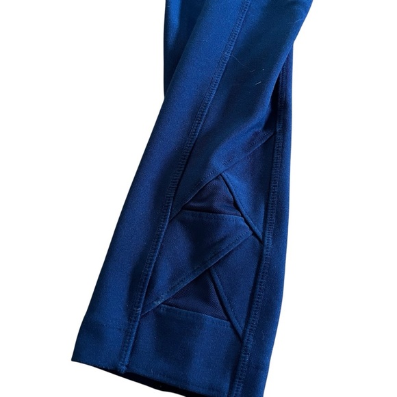 Mondetta Performance + Luxury Navy Leggings L | High Rise Stretch Athletic Pants - Picture 5 of 10